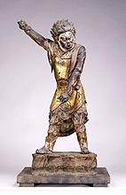 Standing Junishinsho (Twelve Heavenly Generals):Bishin (Sheep)