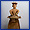 Seated miko (maiden in service of god)(terra-cotta tomb figurine).