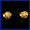 Pair of gold rings.