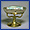 Silver ear cup with gilt bronze stand.