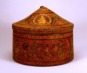 Painted Sarira Casket.