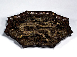 Foiled tray.