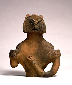 Dogu (clay figurine).