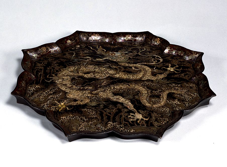 Foiled tray.