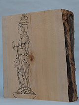 仏像彫刻（一木彫）聖観音菩薩立像　1