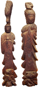 Standing Dragon Head Kannon Bosatsu (Avalokitesvara),Standing Sho-Kannon Bosatsu (Avalokitesvara)