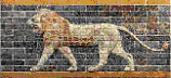 Glazed Brick Wall: Striding Lion