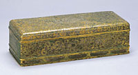 Sutra Box with Auspicious Flowers and Arabesques