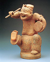 Pottery Figure of Storyteller