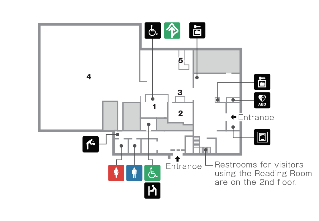 資料館　フロアマップ