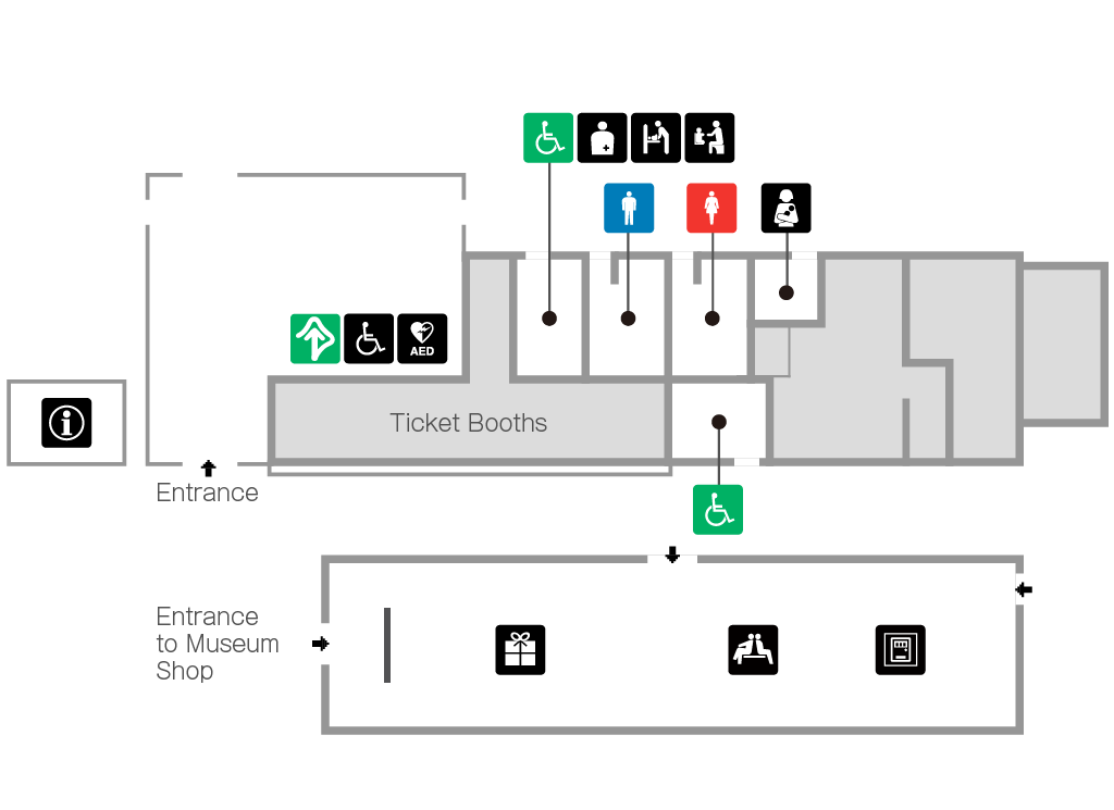 Main Gate Plaza Floor Map