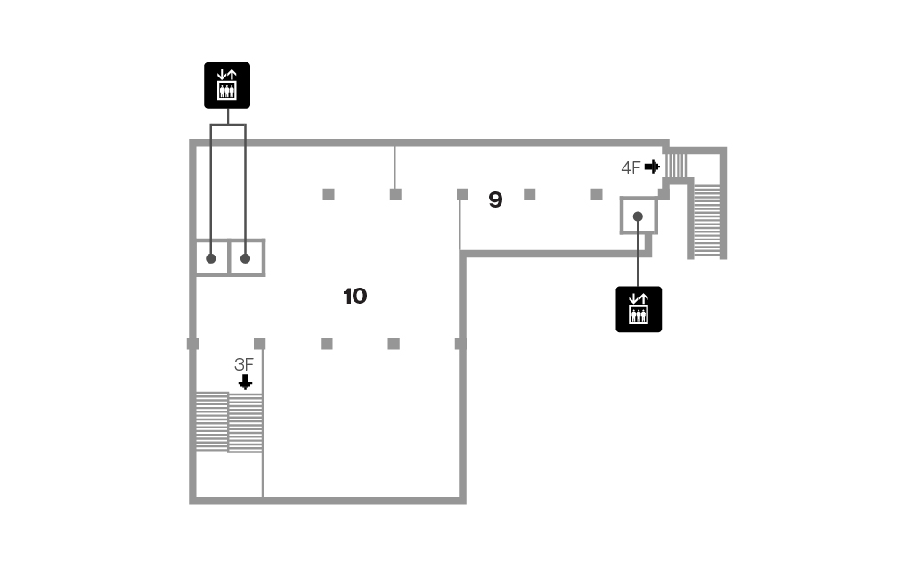 東洋館5階　フロアマップ