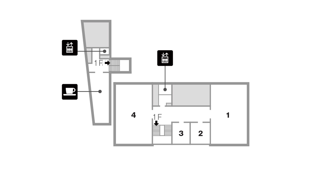 Kuroda Memorial Hall Floor Map 2F