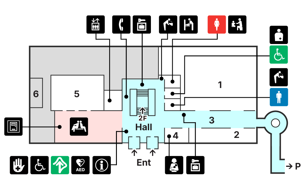 平成館1階　フロアマップ