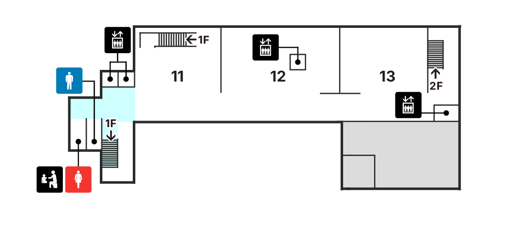 東洋館地下　フロアマップ