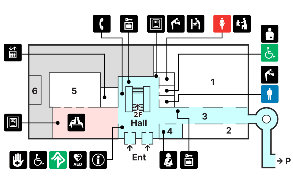 平成館1階　フロアマップ