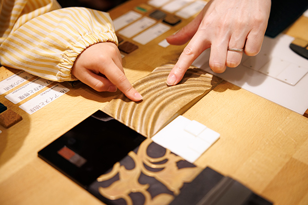 本館の地図「触知図」