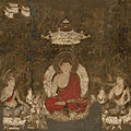 Shaka, the Historical Buddha, Preaching on Vulture Peak, Nara period, 8th century, Museum of Fine Arts, Boston