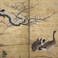 Birds and Flowers of the Four Seasons, Kano Eino, Edo period, late 17th century, Museum of Fine Arts, Boston