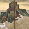 Waves at Matsushima, Ogata Korin, Edo period, early 18ht century, Museum of Fine Arts, Boston