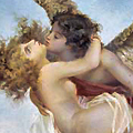 Eros and Psyche, By Tama Ragusa, Meiji era, 20th century