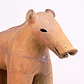Wild Boar <i>Haniwa</i> (Important Cultural Property)