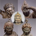 Standing Junishinsho (Twelve Heavenly Generals), Said to have been formerly owned by Joruriji temple, Kyoto, Kamakura period, 13th century (Important Cultural Property)
            