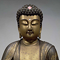 Standing Amida Nyorai (Amitabha), Formerly preserved at Sennyuji, Kyoto, Kamakura period, 13th century