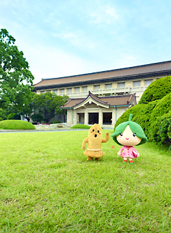 東京国立博物館140周年「秋の特別公開」の広報で使用する予定のビジュアル