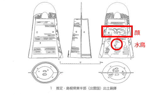 出雲銅鐸実測図