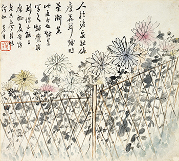 雑画冊　陳鴻寿筆　清時代・嘉慶22年(1817)