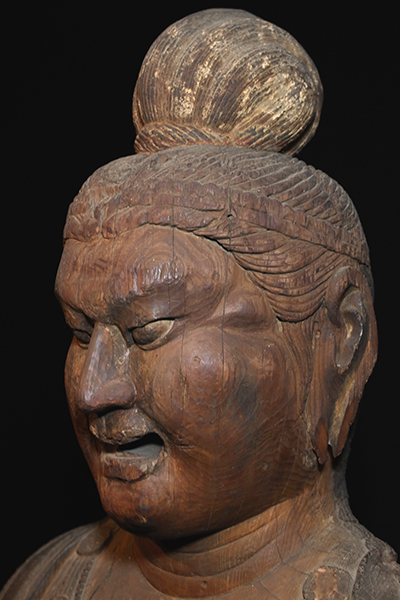 重要文化財　楊柳観音菩薩立像の顔