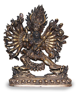 Standing Vajrabhairava with Consort