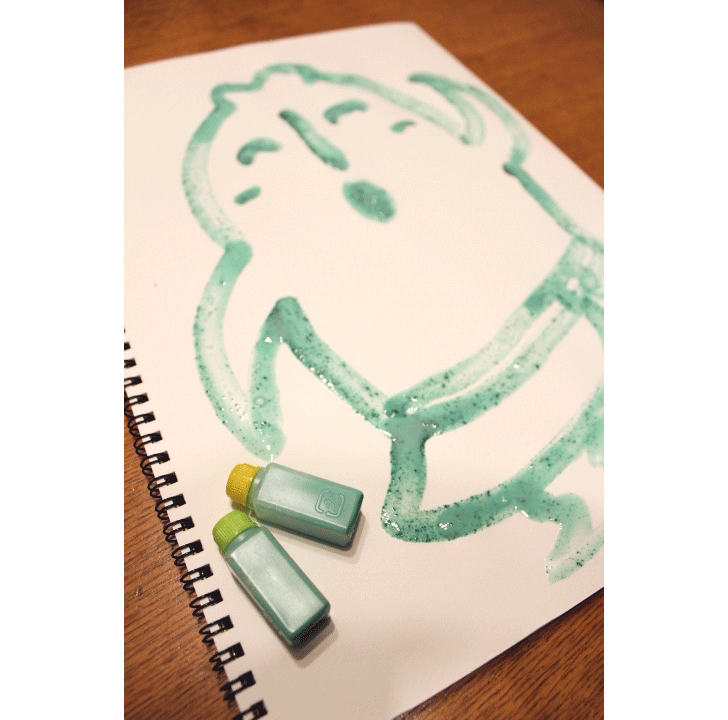 「石からできた絵の具でお絵かきしよう」（事前申込不要）のイメージ
