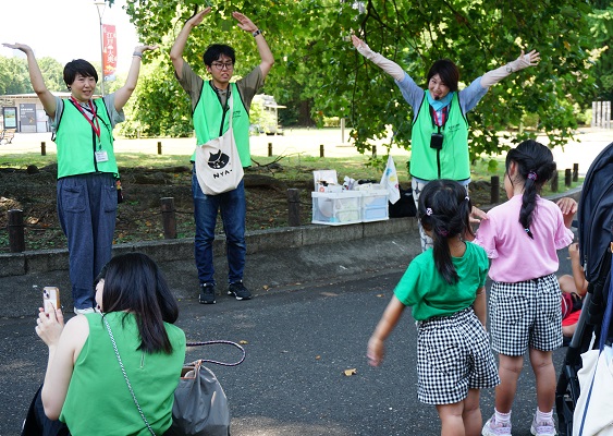 手遊び＆散策「ユリノキからたんけん！」のイメージ画像