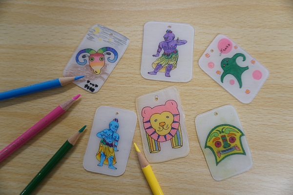 「お気に入りの色でトーハクプラ板をつくろう！」イメージ画像