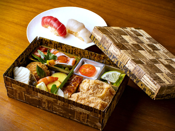 法隆寺にちなんだ特別な折詰弁当