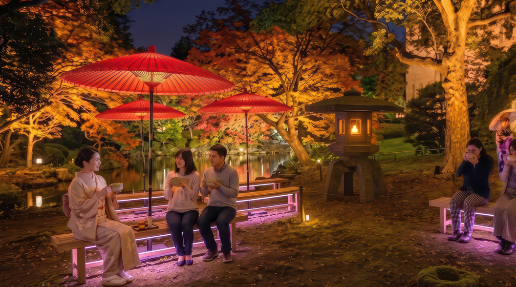 ZEN NIGHT TOKYOイメージ画像　庭園
