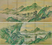 春秋山水