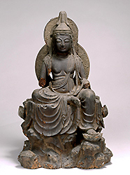 Seated Nyoirinkannon Bosatsu (Cakravarti-cintamani)