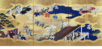 Scenes from the Tale of Genji, Kocho (