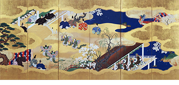 Scenes from the Tale of Genji, Kocho (