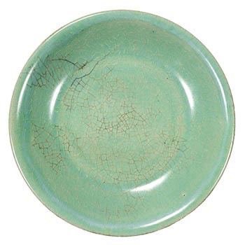 Dish, Celadon glaze