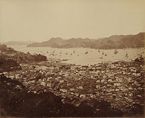 Nagasaki Harbor（『長崎港郷之景』より）