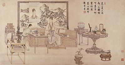 One or Two? (Double Portrait of Emperor Qian Long)