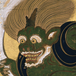 Wind and Thunder Gods,  by Tawaraya Sotatsu, Edo period, 17th century (National Treasure, Kenninji, Kyoto)