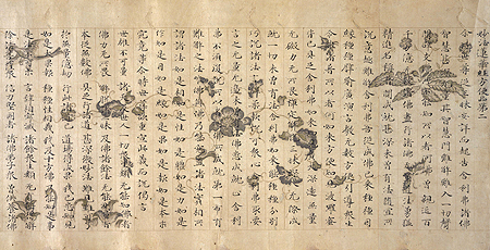 Lotus Sutra,
            Known as Chikubujima kyo