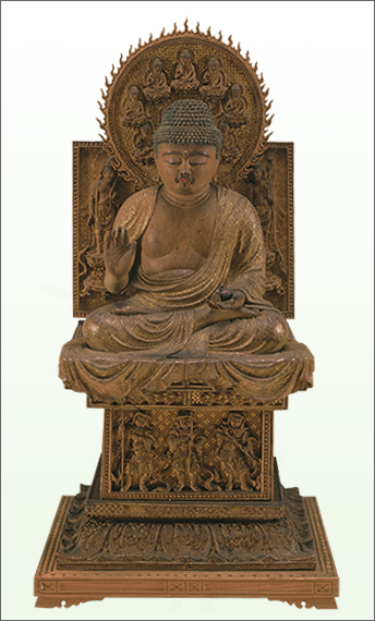 Seated Yakushi Nyorai (Bhaisajyaguru), National Treasure