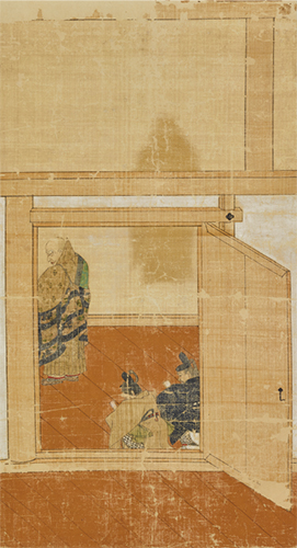 Manifestation of the Deity Hachiman as a Monk, Important Cultural Property