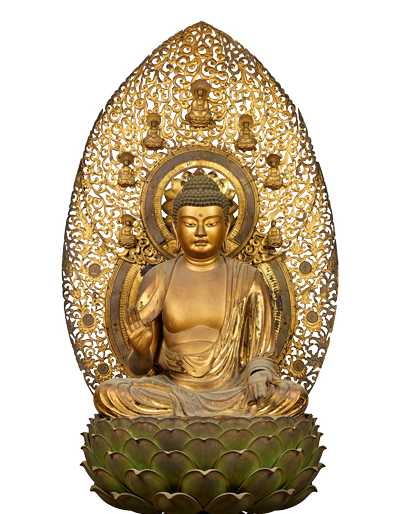 Seated Shaka Nyorai (Sakyamuni Buddha)